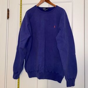 Polo Crewneck Sweatshirt in light blue